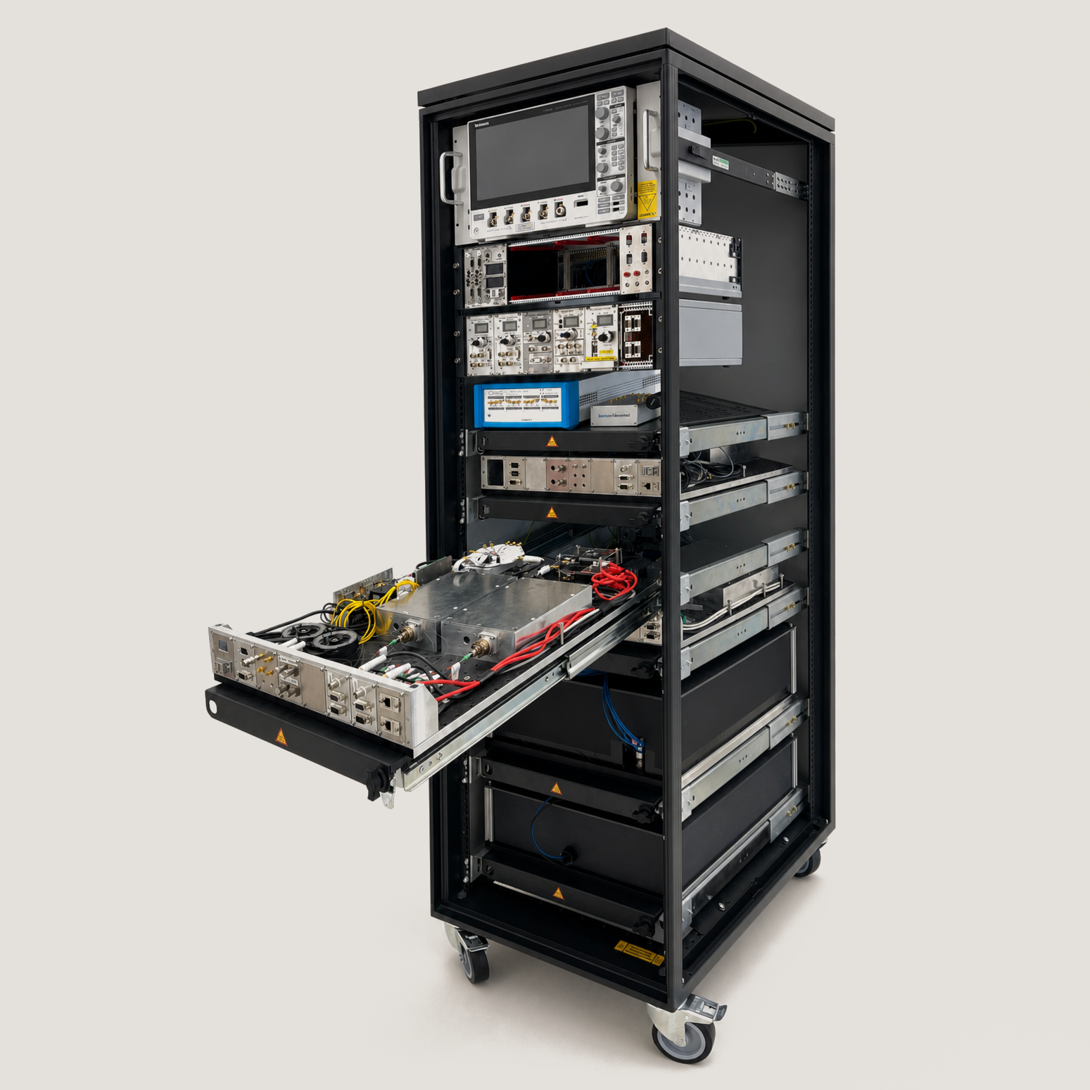 AQLS quantum memory rack hardware